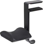 DOITOOL Adjustable Headphone Stand Clip Holder for Under Desk Durable Earphone Hanger with Skid Design for Home Office and Gaming Use
