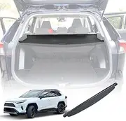 X-CAR Retractable Trunk Luggage Shade Cargo Cover Blinder Compatible with Toyota Rav4 Rav 4 2019-2024
