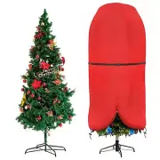 Upright Christmas Tree Storage Bag with Adjustable Straps, Xmas Tree Cover wi...