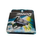 Gillette Mach3 Razor Refills 10 Count Cartridges NEW SEALED