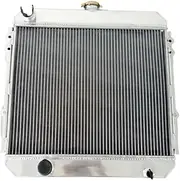Aluminum Radiator，Compatible With Toyota Hilux Pickup LN30/LN40/LN46/RN46 2.2 Diesel/ 2.0 Gas MT 1979-1988