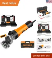 500W, Electric Professional Sheep Shears, Animal Grooming Clippers for Sheep ...