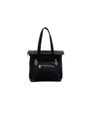 Desigual FoldOver Backpack with Multiple Pockets Women Black