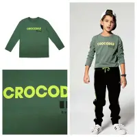 在飛比找Yahoo!奇摩拍賣優惠-Crocodile小鱷魚🐊男童 中大童 品牌英字純棉上衣 親
