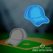 Baseball Cap Cookie Cutter and Embosser - 6.1cm x 8.2cm