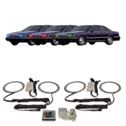 RGB Multi Color IR Headlight Halo kit for Chevrolet Caprice 91-96 (for: Chevrolet)