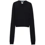 [Prada] Prada Wool V-neck Sweater 40 IT BLUE