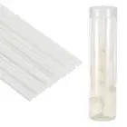 25CM/10Inch Reed Diffuser Stick, 50 Pack Refill Sticks with PET Bottle, White