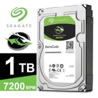 在飛比找PChome24h購物優惠-Seagate【BarraCuda】新梭魚 1TB 3.5吋