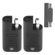 SAE Short Circuit Connector SAE Polarity Reverse Adapter +LED Indicator9832