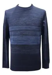 NWT BUGATTI MEN'S SWEATER 7450 45522370 BLUE