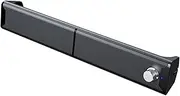 Labymos V-181 Computer Speakers for Desktop USB Powered Wired Speaker Stereo Sound Aux Input Home Subwoofer Detachable Sound Bar with Volume Control for PC Laptop Phone