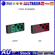 Alarm Clock LED-Display Digital Mirror Alarm Clock Battery/USB Alarm-Clock