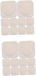 ABOOFAN 2sets Safety Outlet Covers for Boys and Girls No Drilling Kit Outlet Protectors Child Proof Plug Covers Socket Protectors 45pcs*2