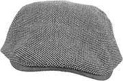 [ibasenice] Beret Hat for Unisex Polyester Hat Fisherman Style Summer Beret Cap Outdoor and Travel Essential Dark Grey