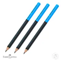 在飛比找Yahoo奇摩購物中心優惠-【Faber-Castell】JUMBO 學齡大三角粗芯雙色