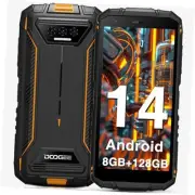 S41 Plus Rugged Smartphone 2024,6300mAh Battery,8GB+128GB/TF 1TB,Android 14