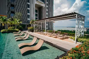 芭達雅假日河濱1居海景 2605 號酒店Riviera 1Br Sea View 2605 by Pattaya Holiday