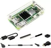 Raspberry Pi Zero Case, Case for Raspberry Pi Zero 2 W, with Heatsink
