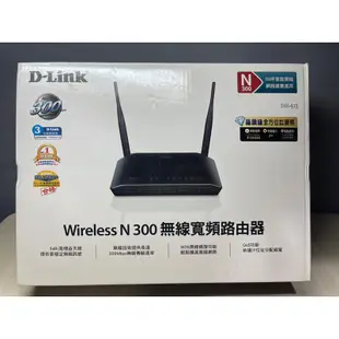 友訊 D-Link DIR-612 Wireless N300 無線寬頻 路由器 寬頻分享器 無線網路