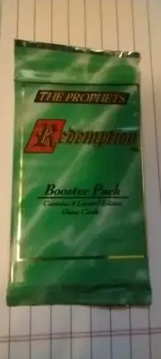 Redemption CCG, The Prophets Booster Special 3 Packs *NEW* NIP Collect/Play,