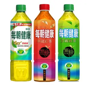 每朝健康綠茶/無糖紅茶/雙纖綠茶 650ml 24入/箱 綠茶 解油膩 無糖飲料 現貨 蝦皮直送