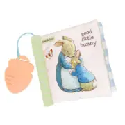 Beatrix Potter Peter Rabbit Teether Spine and a Carrot Shaped Soft Book