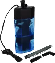 Penn-Plax Cascade 610 Fully Submersible Internal Filter for Aquarium Corners