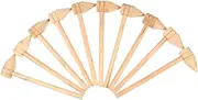 MAGICLULU 10Pcs Small Wooden Hammers Mini Mallets for Fun Hammer for Crafting and Baking Activities