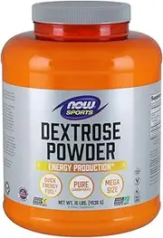 NOW Sports Dextrose Powder, 10-Pound