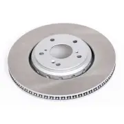 PowerStop - Front Coated Hat and Edge Rotor fits 2016-2020 Honda Civic Accord P (for: Honda Civic)