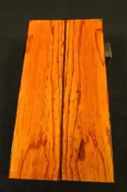 COCOBOLO KNIFE SCALES 1.5" x 5.75" x .4" GREAT COLOR AND FIGURE!!!!