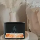 Flame Air Humidifier 250ML Aroma Diffuser with Salt Stone Box for Bedroom Office