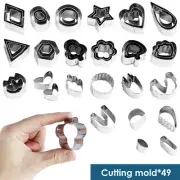 705Pcs Polymer Clay Cutters for Earring Making DIY Clay Earring Cutters Kit⤐