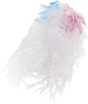 MOBUTOFU Rock Punk Wig Men's Stylish Curly Wig for Cosplay Costume Party and Holiday