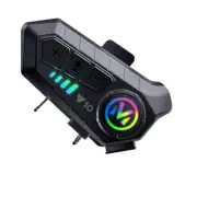 Motorcycle Helmet Bluetooth 5.3 Headset Wireless Headphone Hands-Free Waterproof