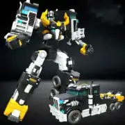 Tobot V Galaxy Detectives BIG TRAIL Transforming Truck Vehicle Robot Figure.Toy