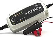 CTEK MXS 10, Battery Charger 12V for Larger Vehicle Batteries, Boat, Truck, RV and Caravan Charger, Battery Desulfator with Supply Mode, Reconditioning Mode, Winter Program and Dedicated AGM Mode