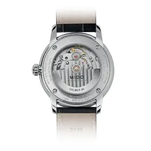 【MIDO 美度】官方授權M1 Baroncelli 永恆系列機械錶-39mm(M0374071603101)