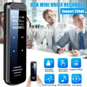 Mini HD Voice Activated Spy Digital Sound Audio Recorder MP3 Player w/Earphones
