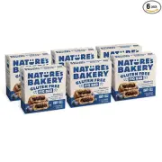 Nature’s Bakery Gluten Free Fig Bars Blueberry Real Fruit Vegan Non-GMO Snack