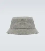 [Loro Piana] Loro Piana Cityleisure cashmere bucket hat XL grey