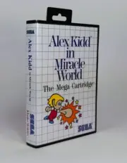 SEGA SMS Storage Case - Alex Kidd in Miracle World - NO GAME