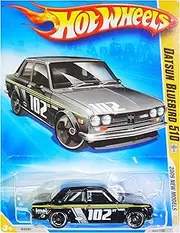 [Hot Wheels] 2009 NEW MODELS 1969 DATSUN BLUEBIRD 510 VARIANT BLACK KMART COLLECTOR DAY CAR #37