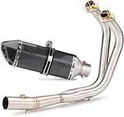 Motorcycle parts Slip On Motorcycle Exhaust Pipe Modify Front Pipe Muffler For Kawasaki For Vulcan S 650 650s 650 S VN650 EN650(Type 3)