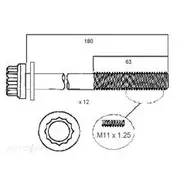 Permaseal Cylinder Head Bolt Set - HBS033