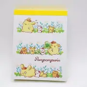Sanrio Pompompurin 2023 Mini Memo Pad (2 Designs) 100 Sheets Made in JAPAN