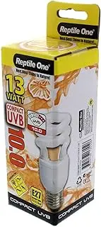 Reptile Compact UVB Globe 13W UVB 10.0 E27 Fitting Stimulates Activity Appetite