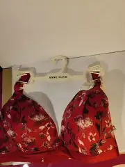 Anne Klien 38DD Wirefree Floral Bra