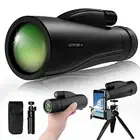 10-30x50 Monocular Telescope - Low Night Vision HD Monoculars with Smartphone